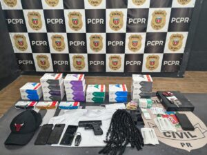 Grupo que roubava farmácias em Curitiba é preso pela PCPR